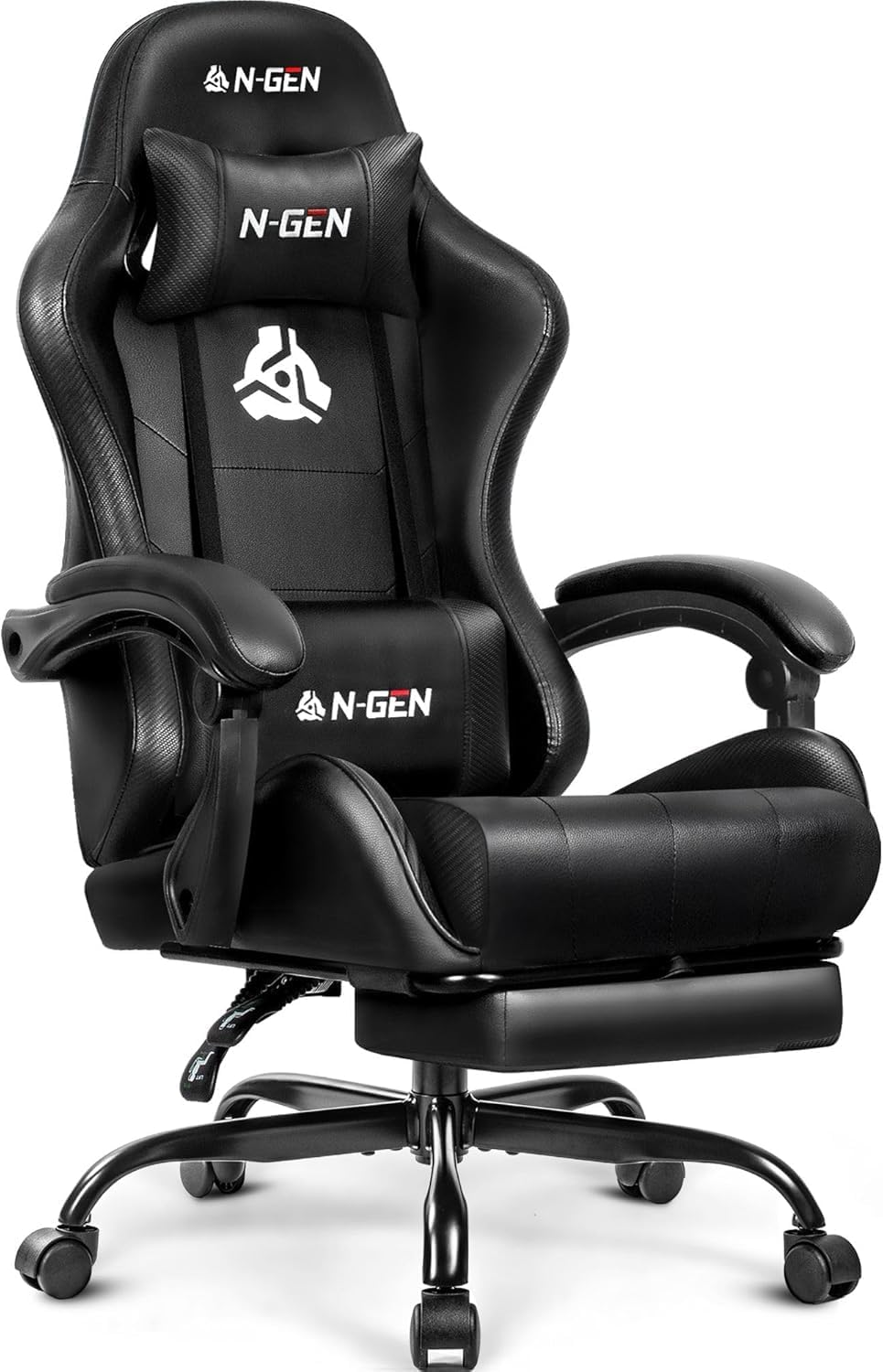 Ergonomic Office Chair - Sedia da Gaming con Poggiapiedi e