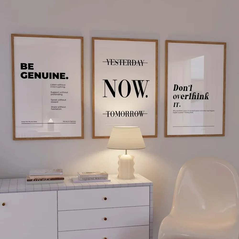 Home Office Room Inspiration - Motivazione minimalista Focus Hard Work inspirational