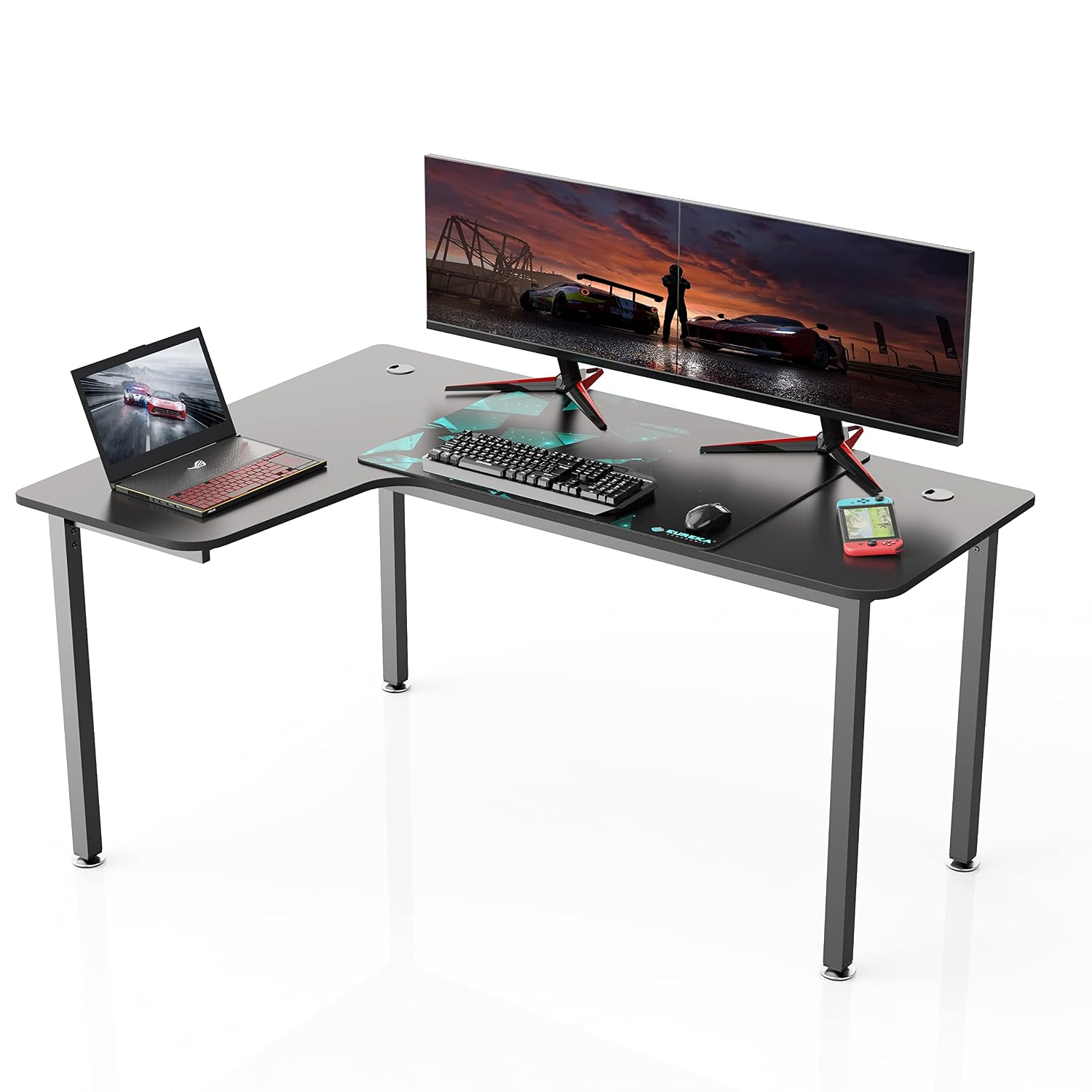 Home Office Work Table - Scrivania ad angolo a forma di