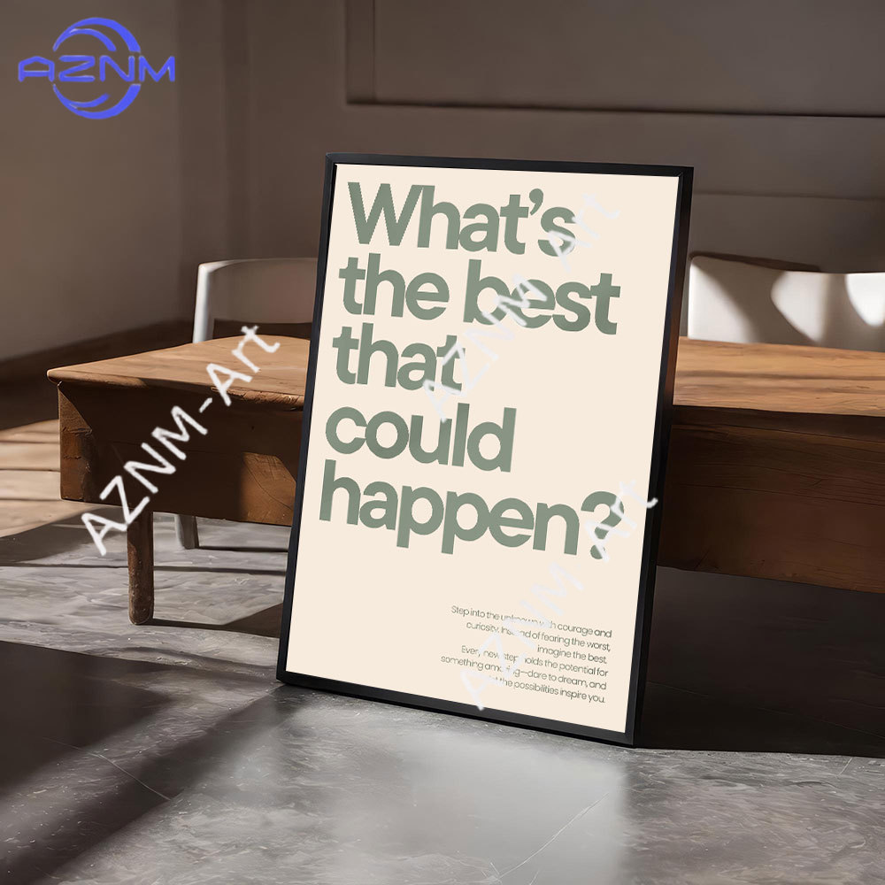Poster Minimalista con Citazio - Home Office Room Inspiration recensione e prezzo
