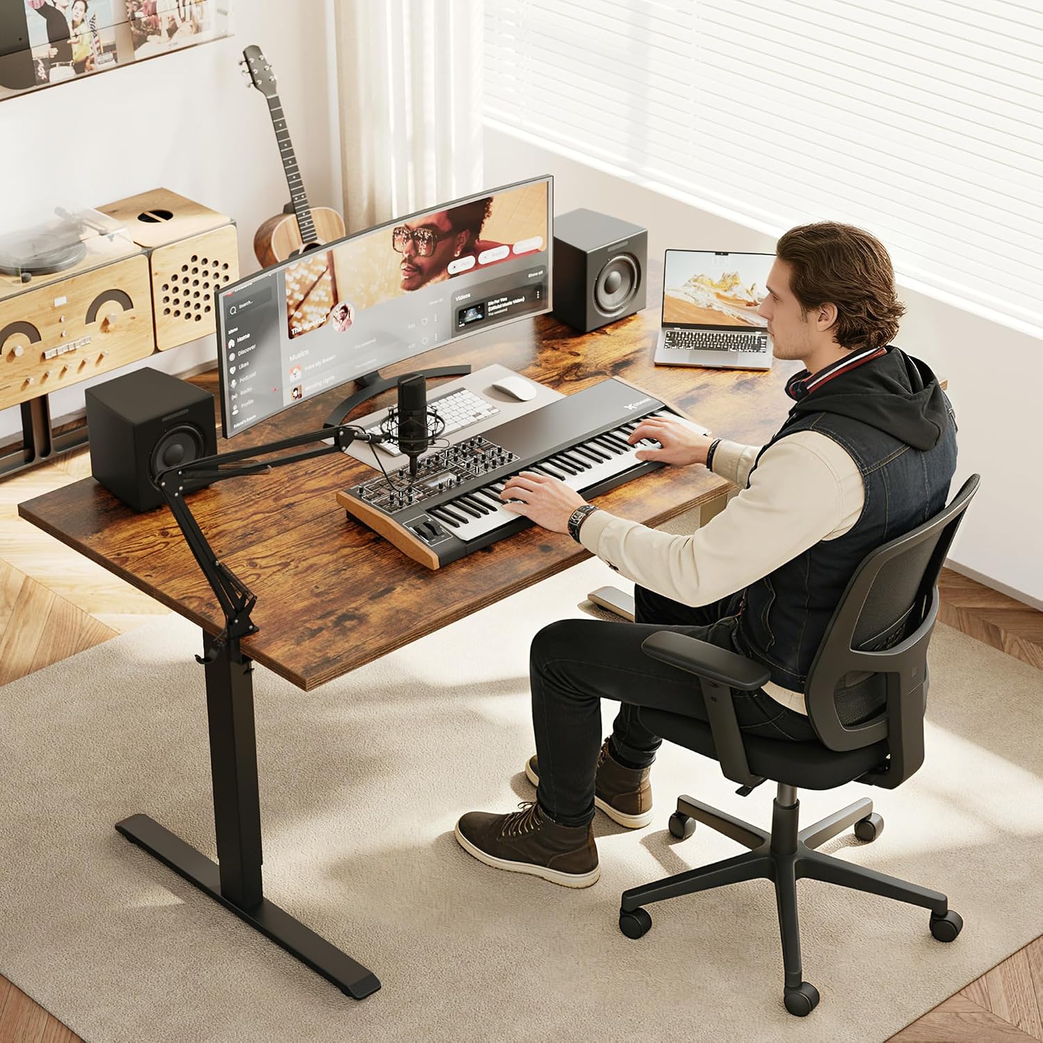 Scrivania Elettrica Regolabile - Home Office Work Table recensione e prezzo