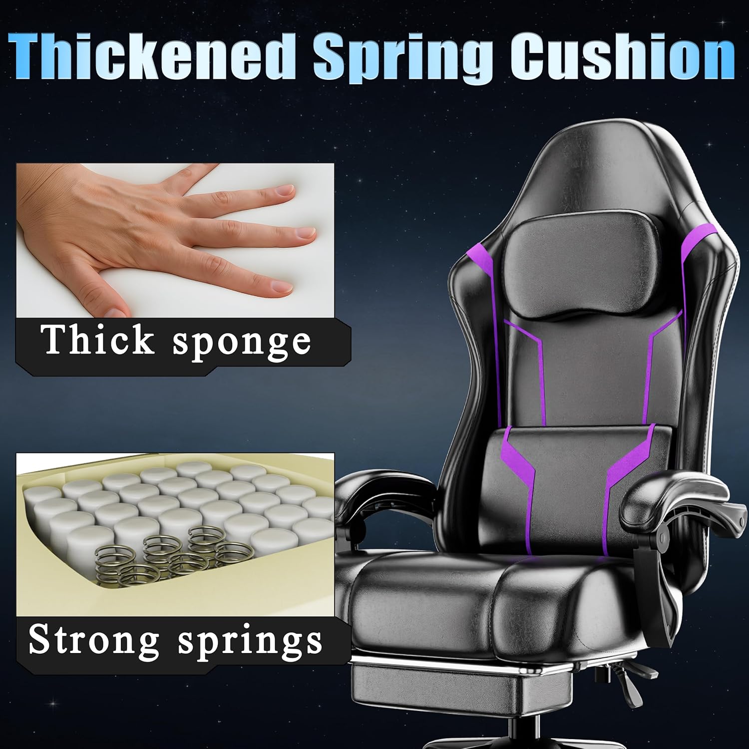 Sedia da Gaming Ergonomica con - Ergonomic Office Chair recensione e prezzo