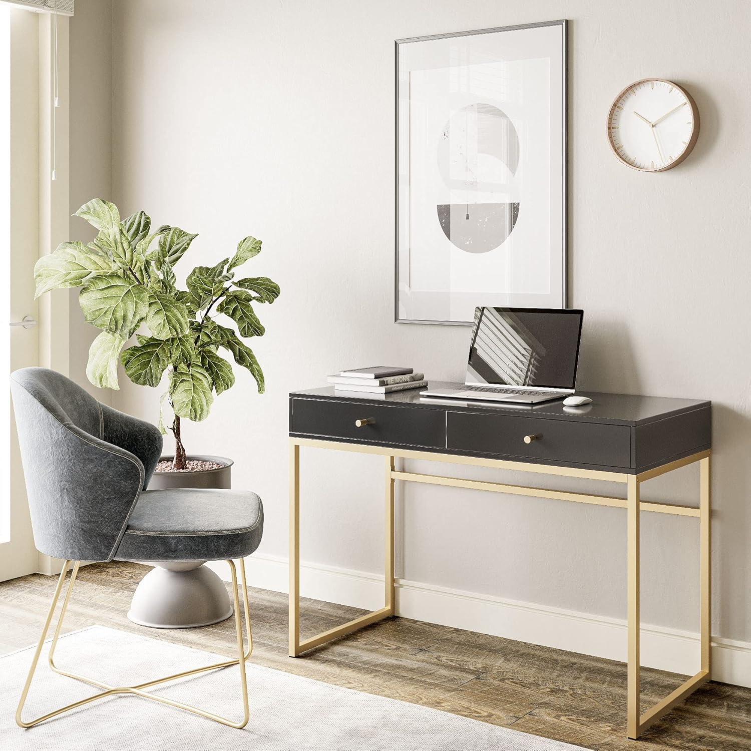Toeletta da 42 Pollici o Scriv - Home Office Or recensione e prezzo